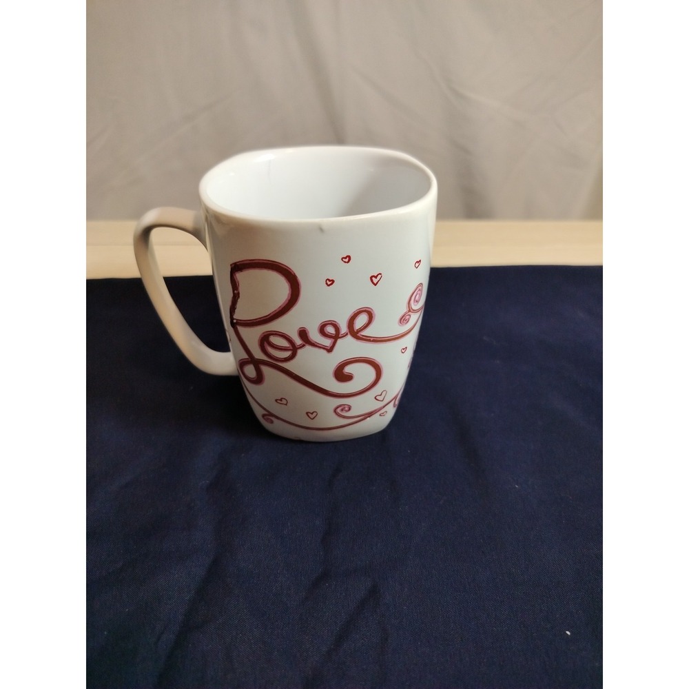 Mulberry Home Collection Kissing Love Birds Coffee Mug - Picture 2 of 2
